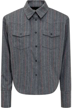 The Mannei Femme, Blouses et Chemises, Gris, Taille: 36 FR Chemises