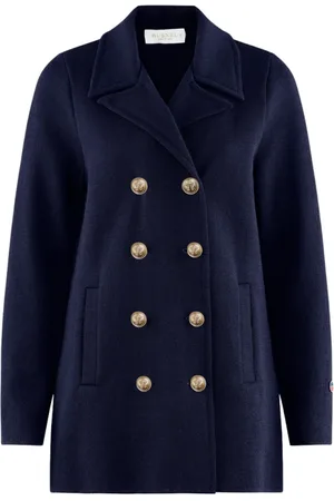 BUSNEL Femme, Manteaux, Bleu, Taille: 40 FR Veste Sophia