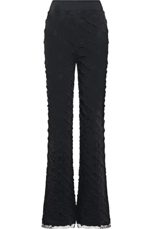 AMBUSH Femme, Pantalons, Noir, Taille: 36 FR Pantalon large