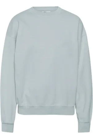 Colorful Standard Homme, Sweatshirts et sweats à capuche, Blanc, Taille: S Équipage surdimensionné biologique