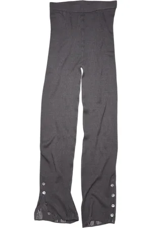 Acne Studios Femme, Pantalons, Gris, Taille: 40 FR Pantalon Large