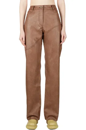 REJINA PYO Femme, Pantalons, Brun, Taille: 40 FR Pantalons