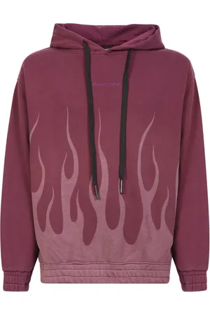 Vision Of Super Homme, Sweatshirts et sweats à capuche, Rouge, Taille: S Vision du sweat à capuche FS super corrosif. Fabriqué en coton doux avec un design audacieux et innovant