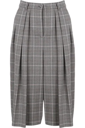 Alberta Ferretti Femme, Pantalons, Gris, Taille: 36 FR Pantalon large