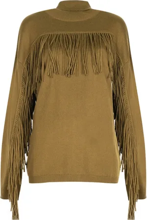 Trussardi Femme, Pulls, Vert, Taille: 40 FR Chandail