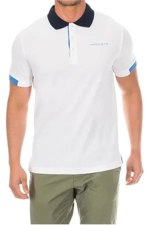Hackett Homme, Tops, Blanc, Taille: S Polo