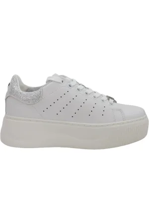 Cult Femme, Chaussures, Blanc, Taille: 37 EU Baskets