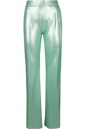 Andamane Femme, Pantalons, Vert, Taille: 36 FR Pantalon