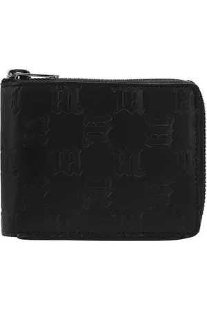 MISBHV Homme, Accessoires, Noir, Taille: ONE Size Portefeuille avec M monogramme