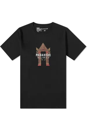 Maharishi Homme, Tops, Noir, Taille: L T-Chemises