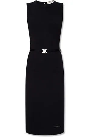 1017 ALYX 9SM Femme, Robes, Noir, Taille: 36 FR Robe ceinturée