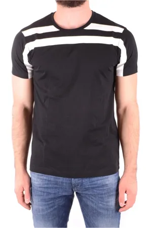Les Hommes Homme, Tops, Noir, Taille: S T-shirt