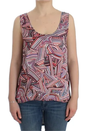 Costume National Femme, Tops, Multicolore, Taille: 38 FR haut sans manches