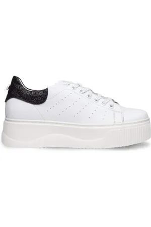 Cult Femme, Chaussures, Blanc, Taille: 38 EU Paniers 3162