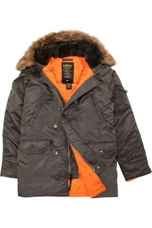 Alpha Industries Homme, Vestes, Brun, Taille: S N3B VF 59 Parka
