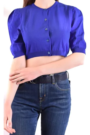 Moschino Femme, Pulls, Bleu, Taille: 42 FR Cardigan