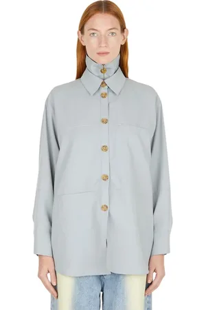 REJINA PYO Femme, Vestes, Bleu, Taille: 36 FR Vestes