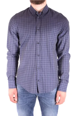 Dondup Homme, Chemises, Bleu, Taille: S Chemise Décontractée