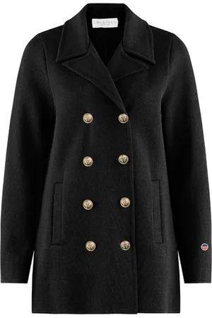 BUSNEL Femme, Manteaux, Noir, Taille: 46 FR Veste Sophia