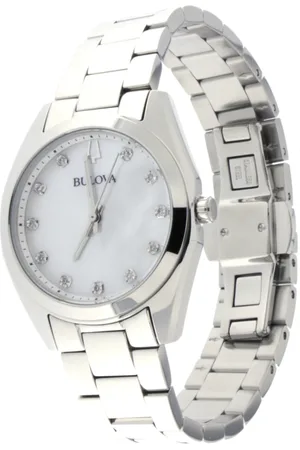 BULOVA Femme, Accessoires, Blanc, Taille: ONE Size 96p228 - arpenteur