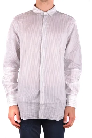 Neil Barrett Homme, Chemises, Gris, Taille: L La chemise