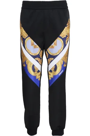 VERSACE Homme, Pantalons, Noir, Taille: M les pantalons de survêtement