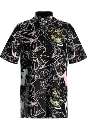 Family First Homme, Chemises, Noir, Taille: S Chemises détractées