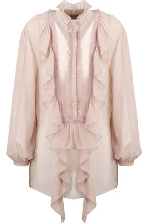Alberta Ferretti Femme, Blouses et Chemises, Rose, Taille: 36 FR Blousons Chemises