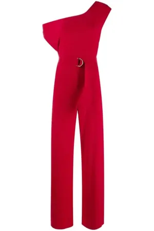Norma Kamali Femme, Combinaisons et Ensembles, Rouge, Taille: 36 FR Combinaison