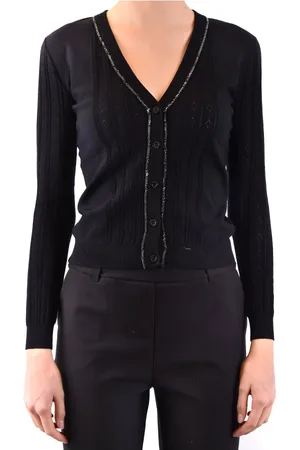 Moschino Femme, Pulls, Noir, Taille: 36 FR Cardigan