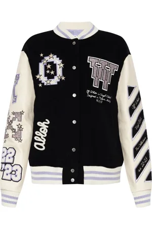 OFF-WHITE Femme, Vestes, Noir, Taille: 40 FR Blouson