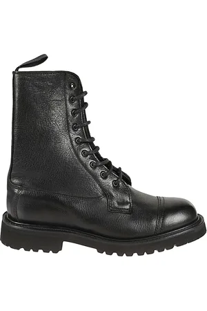 TRICKERS Femme, Chaussures, Noir, Taille: 41 EU Bottes à lacets