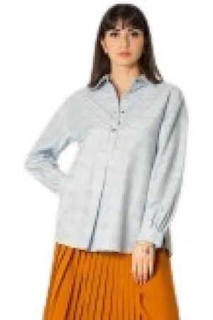 Beatrice B Femme, Blouses et Chemises, Bleu, Taille: 38 FR Blouses et chemises
