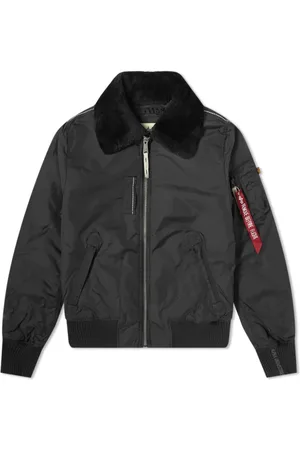 Alpha Industries Homme, Vestes, Noir, Taille: XL Injecteur de veste de vol III