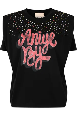 ANIYE BY Femme, Tops, Noir, Taille: 38 FR T-shirt
