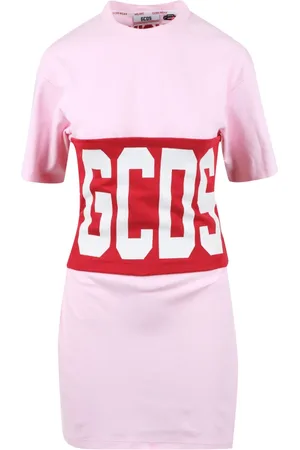GCDS Femme, Robes, Rose, Taille: 36 FR Robe