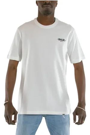 BALR. Homme, Tops, Blanc, Taille: S Logo t -Shirt