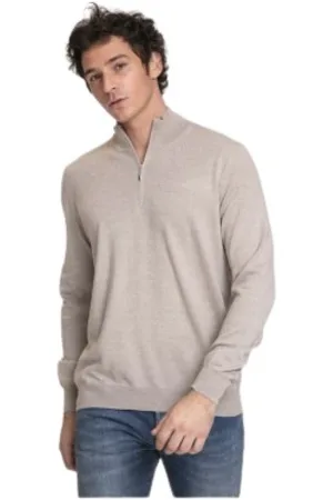 Gran Sasso Homme, Pulls, , Taille: 4XL Pull à col zippé