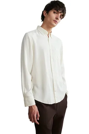 NN.07 Homme, Chemises, Blanc, Taille: S 5969 Tencel - Chemise