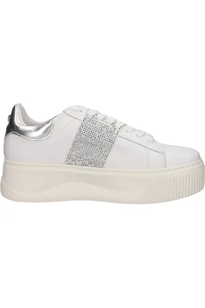 Cult Femme, Chaussures, Blanc, Taille: 38 EU Baskets