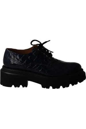 Calce Femme, Chaussures, Bleu, Taille: 38 EU Chaussures à lacets