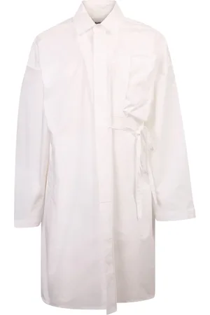 AMBUSH Femme, Blouses et Chemises, Blanc, Taille: 36 FR Longue chemise surdimensionnée