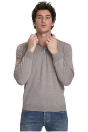 Gran Sasso Homme, Pulls, Gris, Taille: L Tricots