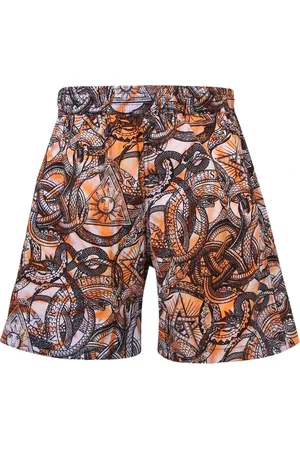 ARIES Homme, Shorts, Brun, Taille: L Shorts graphiques