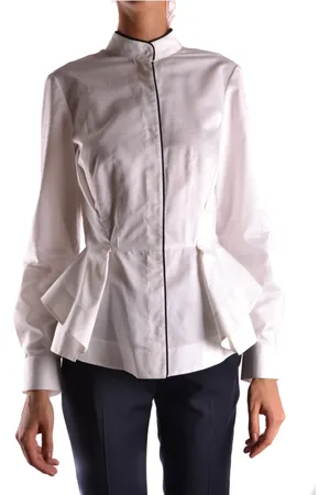 Alberta Ferretti Femme, Blouses et Chemises, Blanc, Taille: 36 FR Chemise