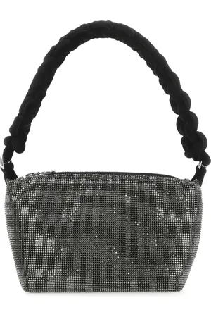 KARA Femme, Sacs, Noir, Taille: ONE Size Sac à main en strass noirs