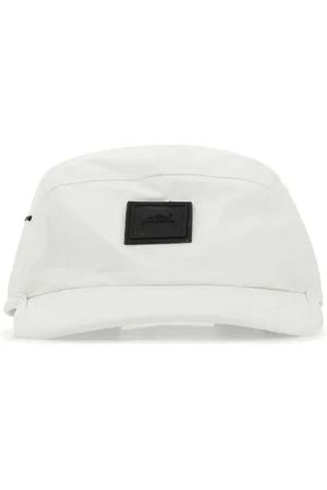A-cold-wall* Homme, Accessoires, Blanc, Taille: ONE Size Casquette de baseball en nylon à la craie