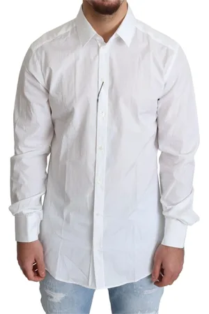 Dolce & Gabbana Homme, Chemises, Blanc, Taille: L Chemise formelle