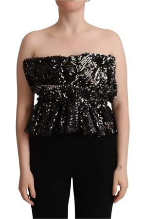 ANIYE BY Femme, Tops, Noir, Taille: 38 FR Hauts sans manches