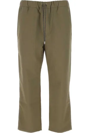 OAMC Homme, Pantalons, Vert, Taille: L Pantalon de laine verte militaire
